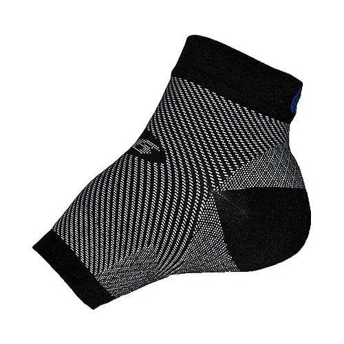OrthoSleeve FS6 Compression Foot Sleeve One Pair for Plantar Fasciitis Heel Pain Achilles Tendonitis and Swelling